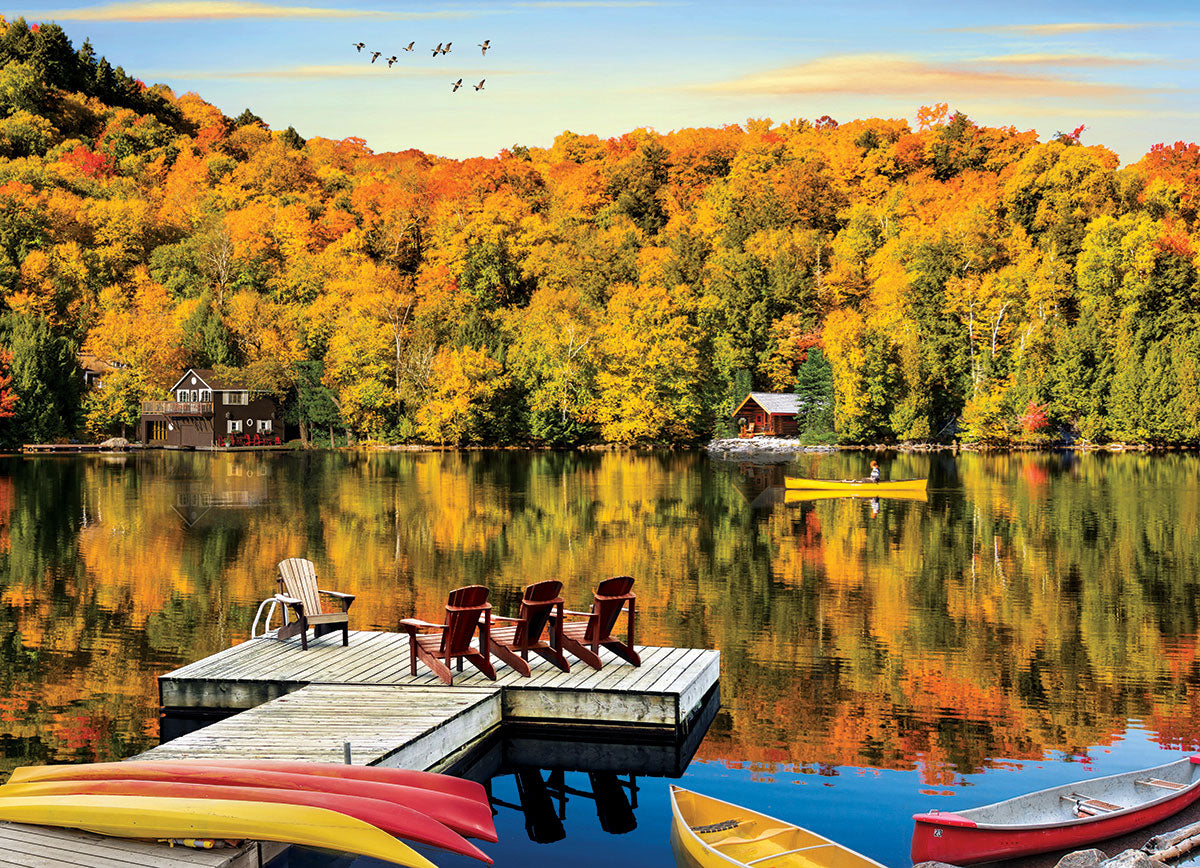 Chalet au Québec - Casse-tête de 1000 pièces