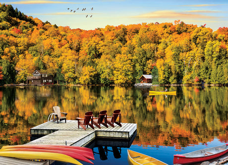 Lakeside Cottage Quebec 1000-Piece Puzzle