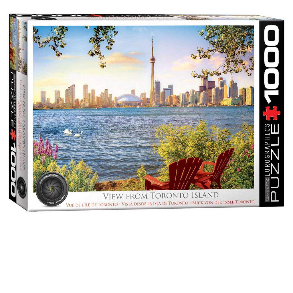 Vue de l'île de Toronto<br>Casse-tête de 1000 pièces
