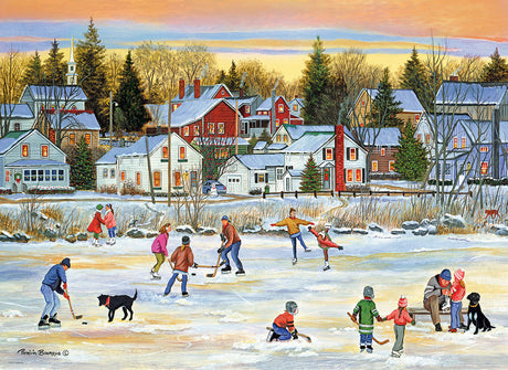 Evening Skating 1000-Piece Puzzle