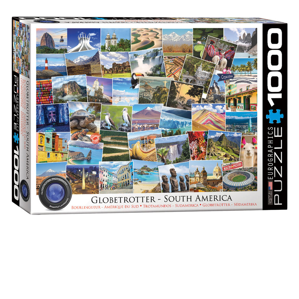 Globetrotter South America 1000-Piece Puzzle