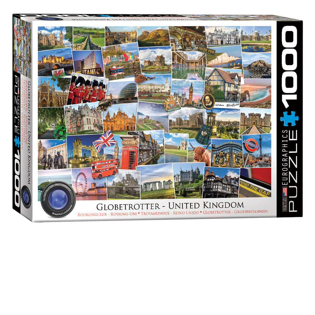 Globetrotter UK 1000-Piece Puzzle