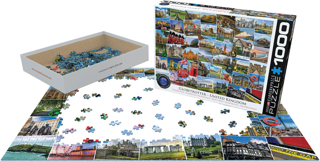 Globetrotter UK 1000-Piece Puzzle