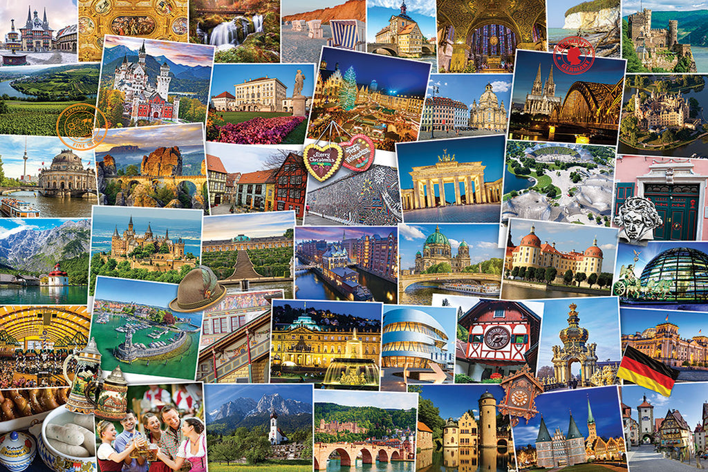Globetrotter Germany 1000-Piece Puzzle