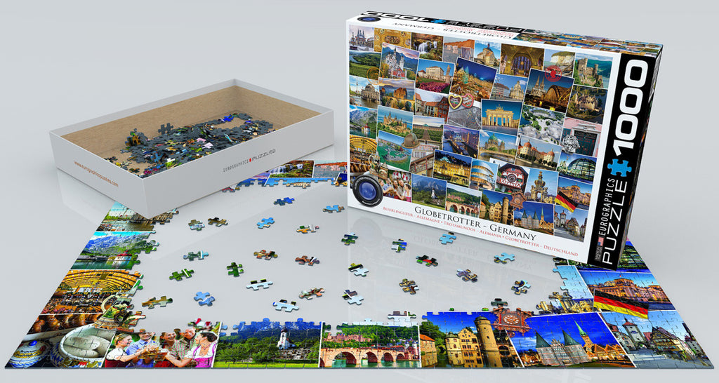 Globetrotter Germany 1000-Piece Puzzle