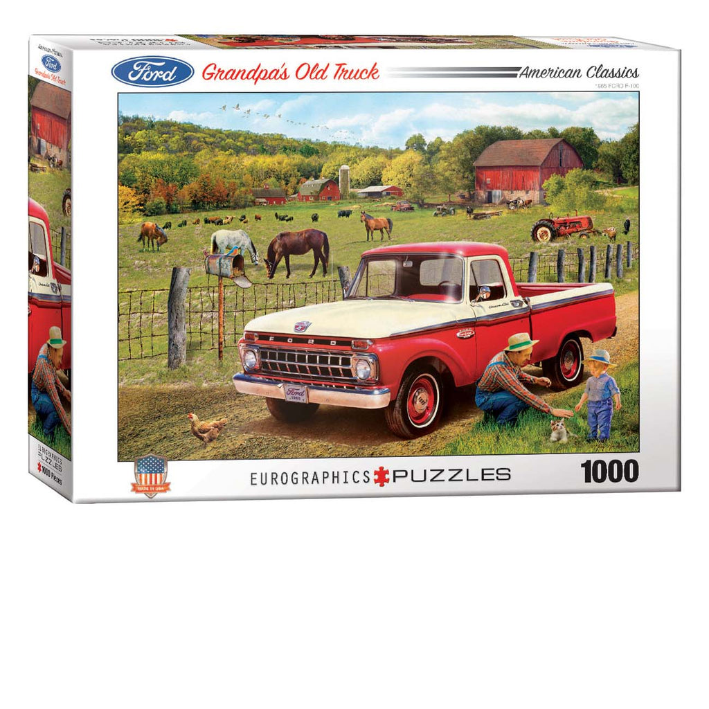 Grandpa's Old Truck 1000-Piece Puzzle