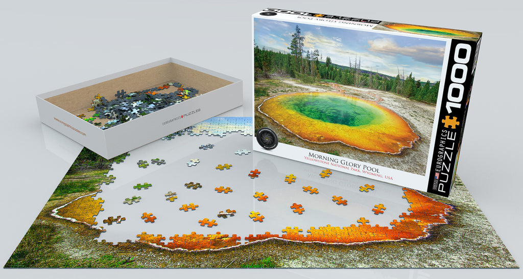 Morning Glory Pool 1000-Piece Puzzle