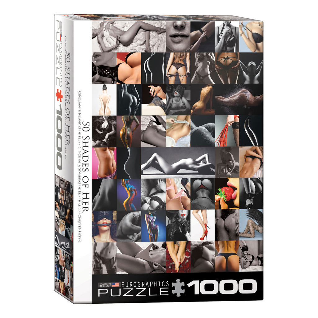 50 Shades of Her 1000-Piece Puzzle