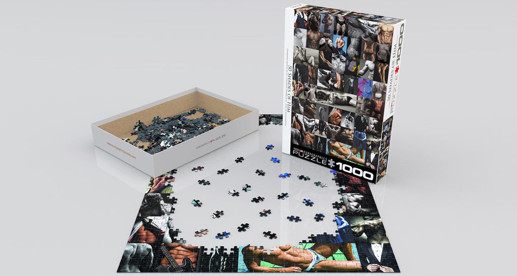 50 Shades of Him 1000-Piece Puzzle