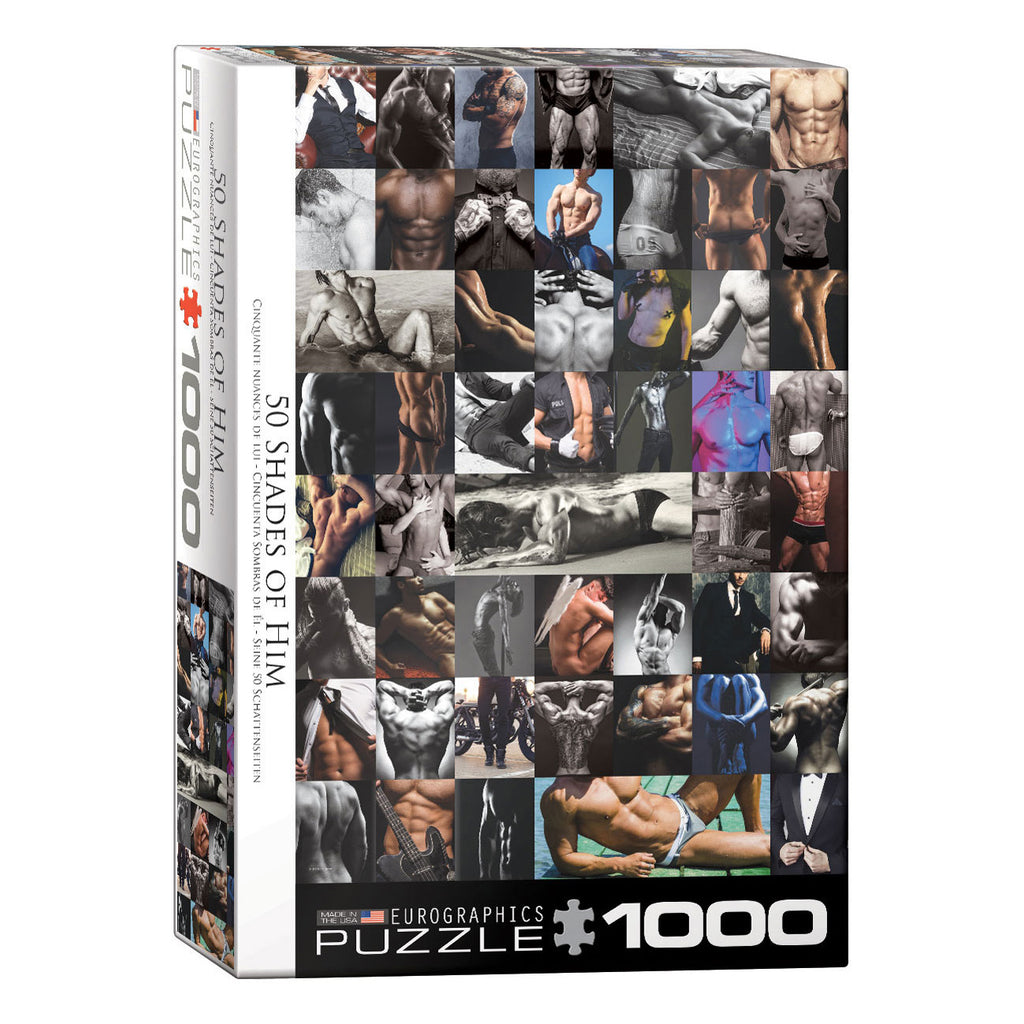 50 Shades of Him 1000-Piece Puzzle