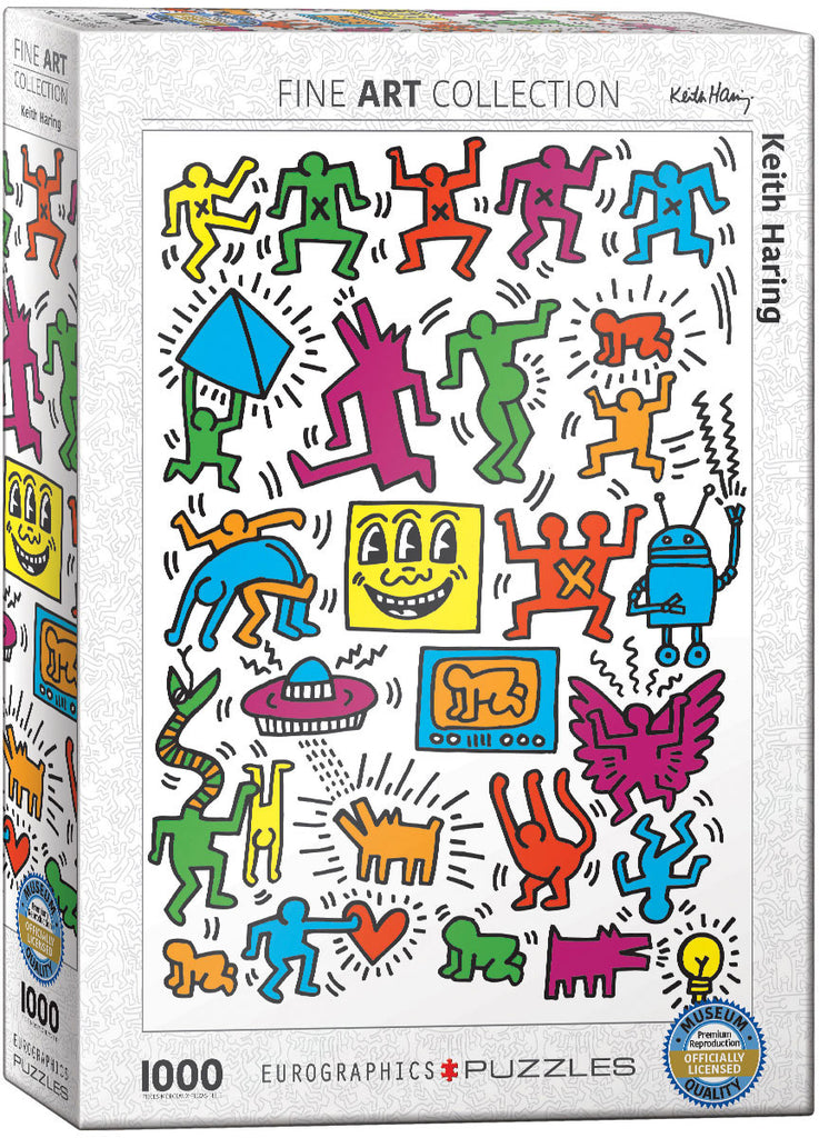 Collage de Keith Haring<br>Casse-tête de 1000 pièces