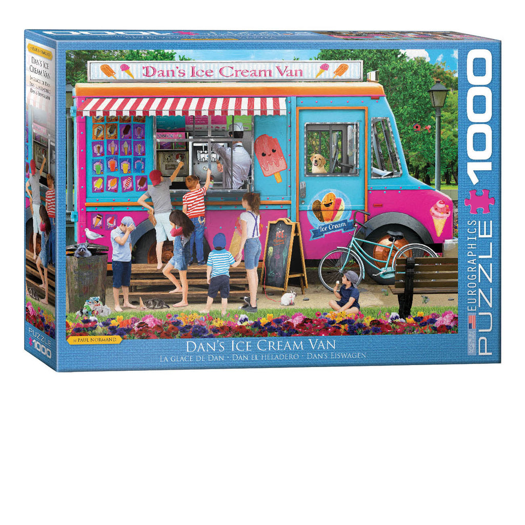 Dan's Ice Cream Van 1000-Piece Puzzle