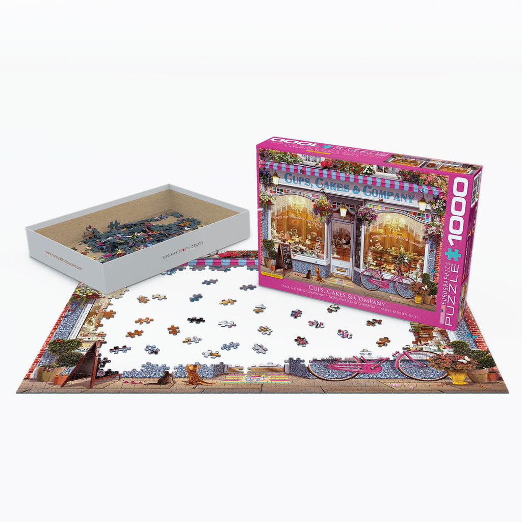 Cups, Cakes & Company 1000-Piece Puzzle