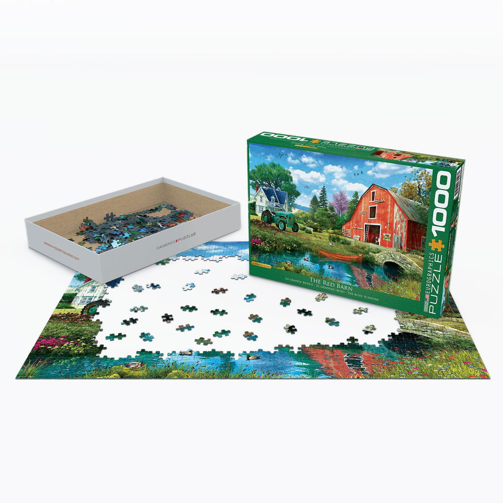 The Red Barn 1000-Piece Puzzle