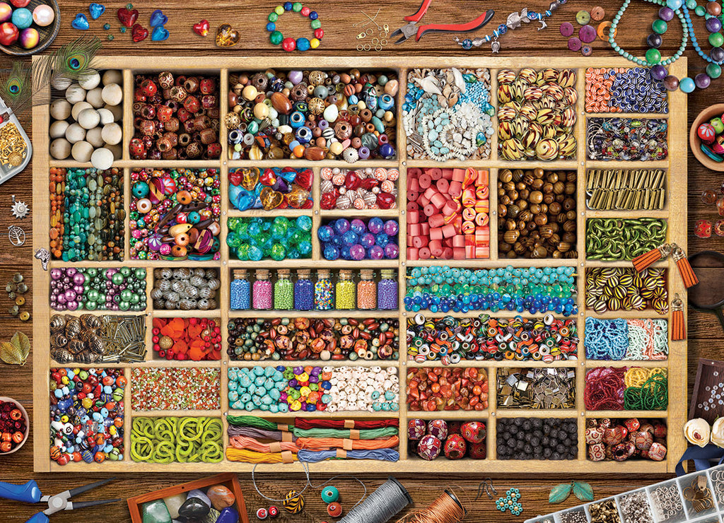 Collection de perles<br>Casse-tête de 1000 pièces