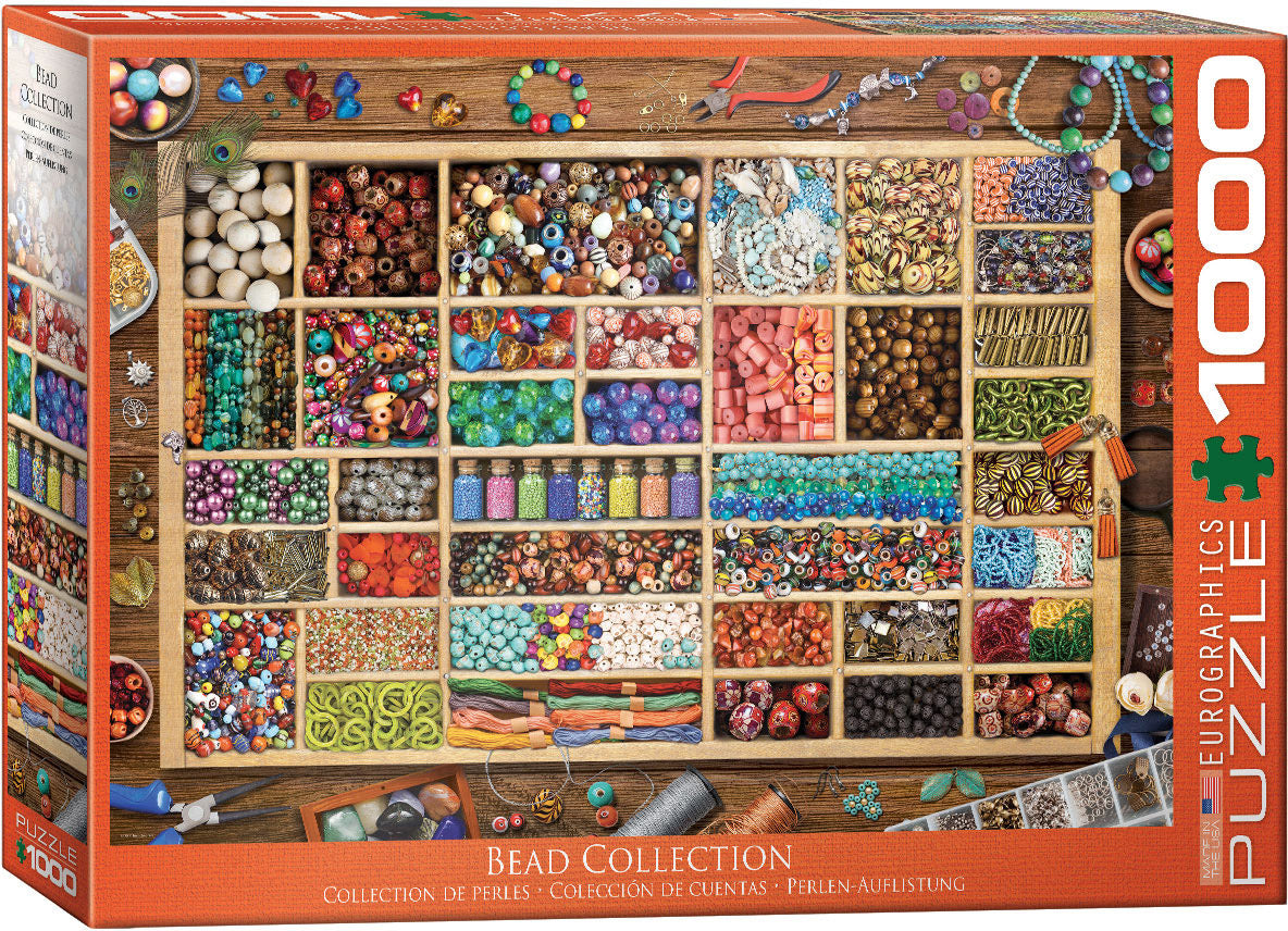 Bead Collection 1000-Piece Puzzle by Eurographics | RoseWillie