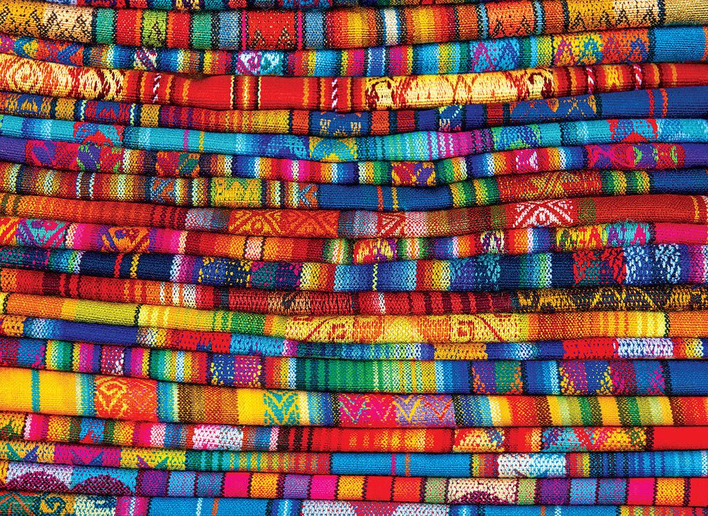 Peruvian Blankets 1000-Piece Puzzle
