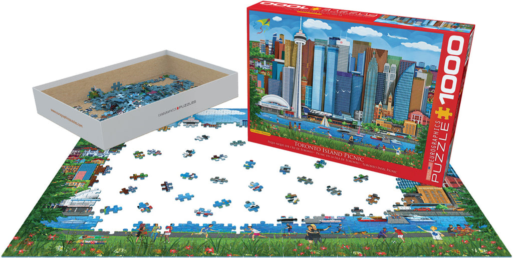Toronto Island Picnic 1000-Piece Puzzle