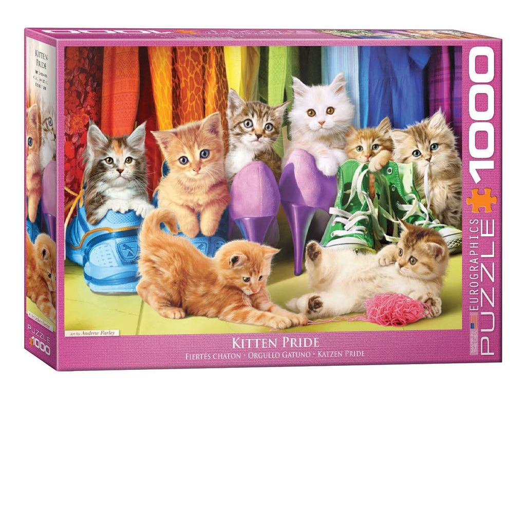 Kitten Pride 1000-Piece Puzzle