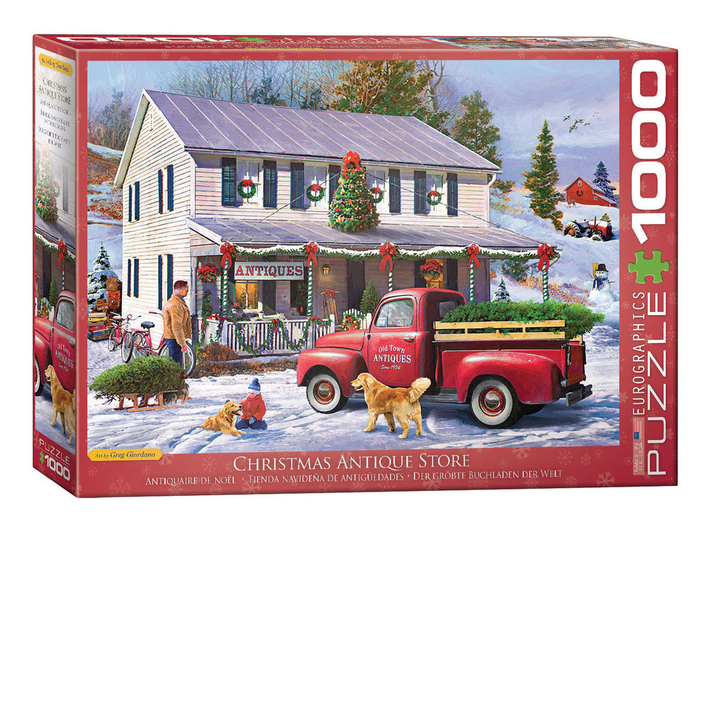 Antique Christmas Store 1000-Piece Puzzle