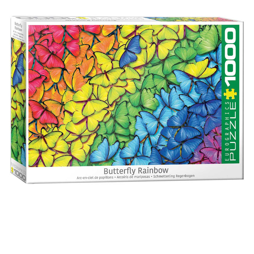 Butterfly Rainbow 1000-Piece Puzzle