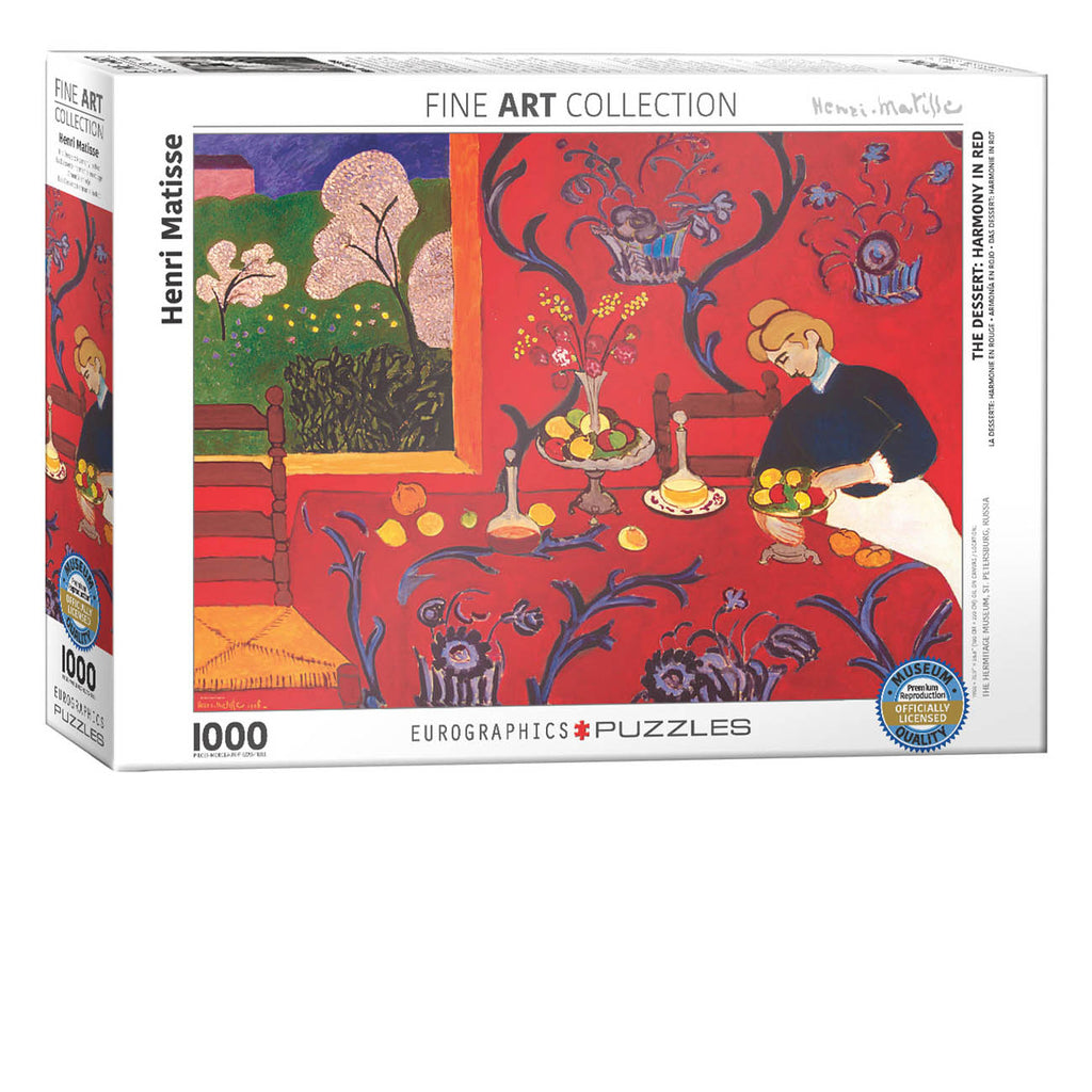 Harmony in Red 1000-Piece Puzzle