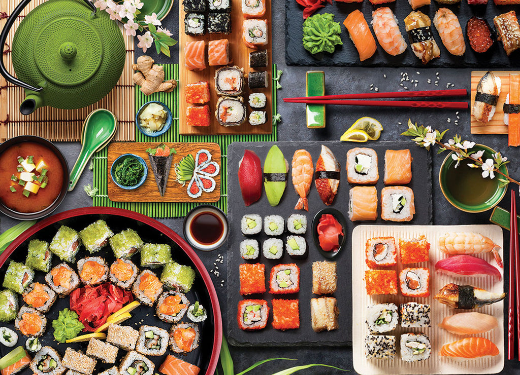Sushi Table 1000-Piece Puzzle