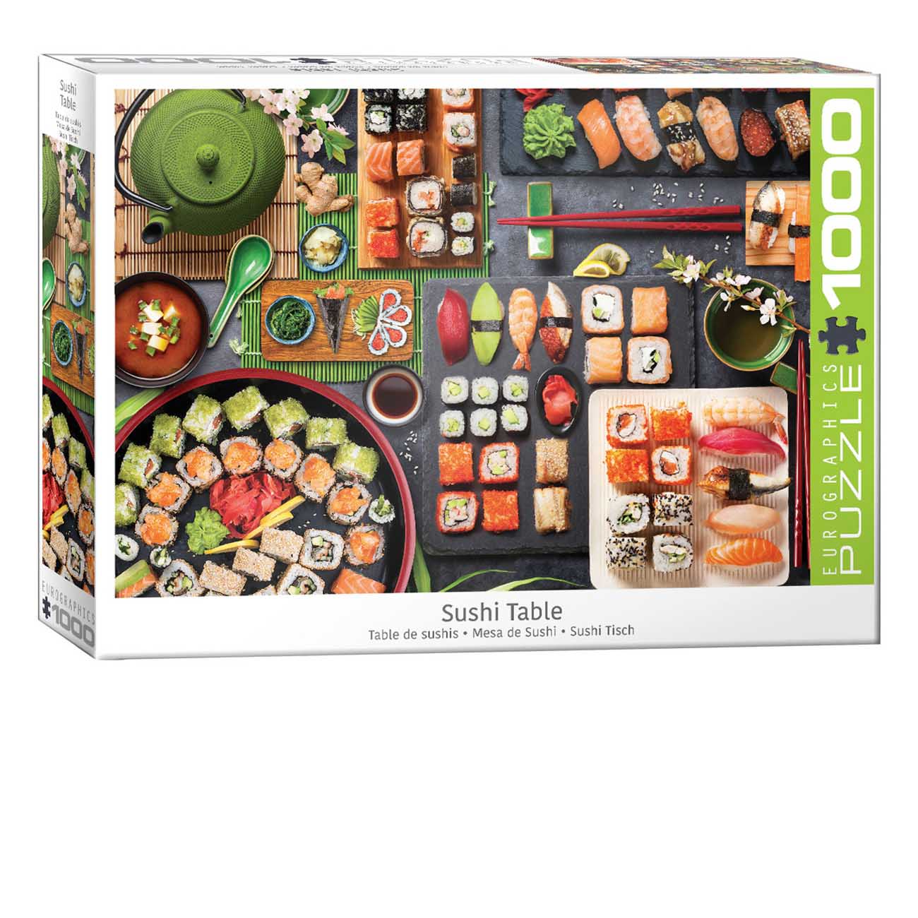 SUSHI TABLE 1000 piece jigsaw puzzle - Games of Berkeley