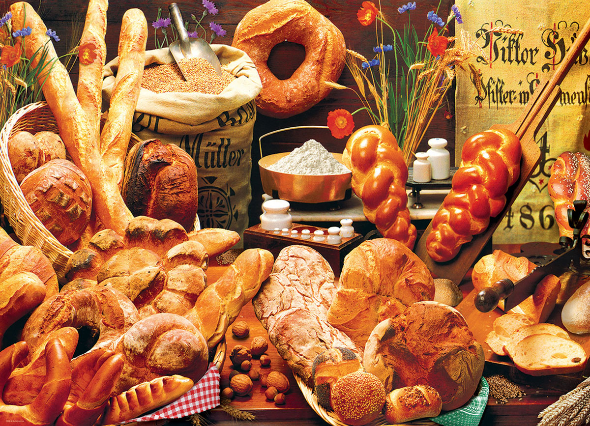 Bread Table 1000-Piece Puzzle