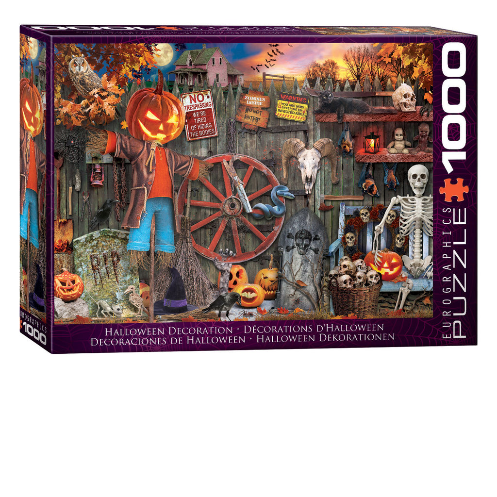 Halloween Decorations 1000-Piece Puzzle