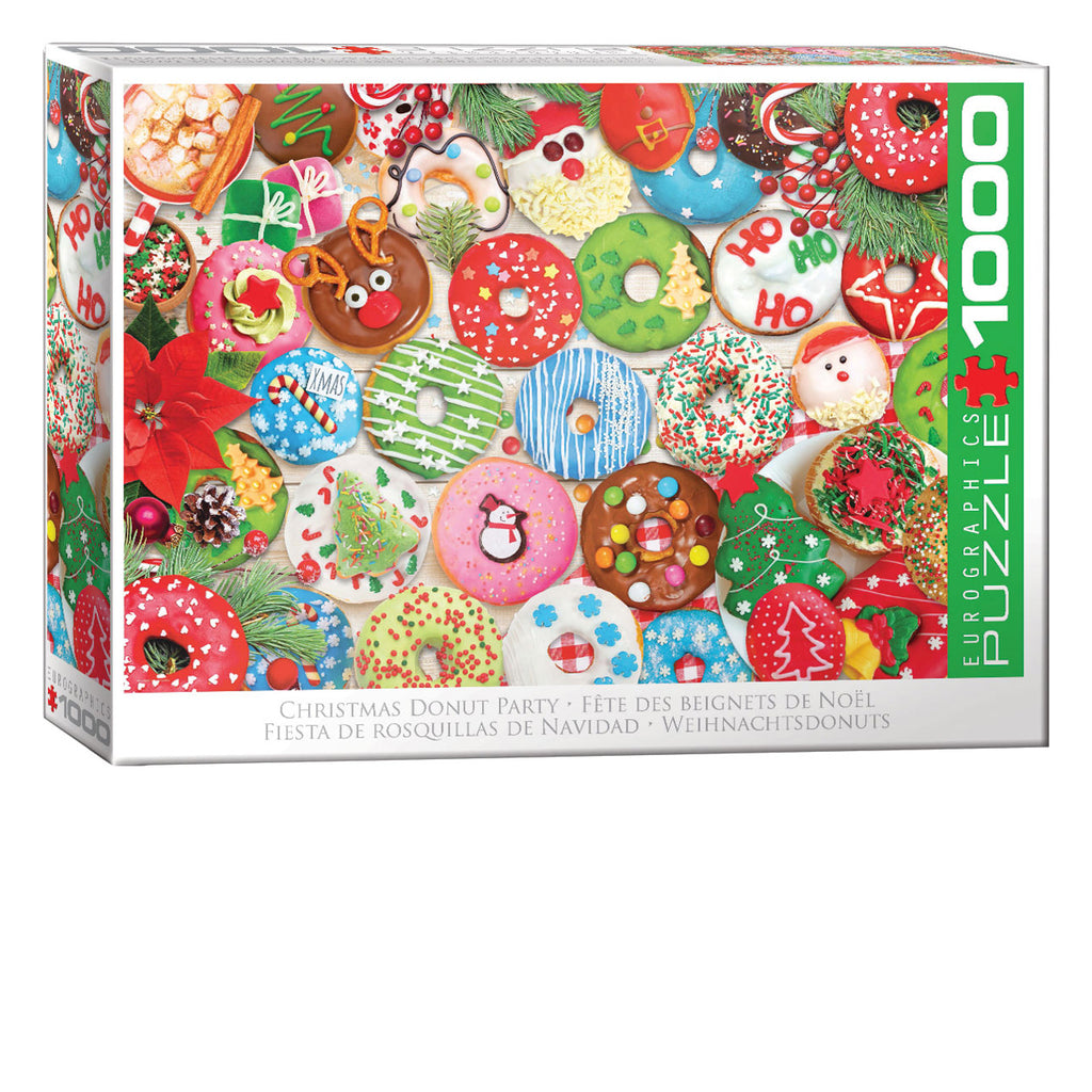 Christmas Donuts 1000-Piece Puzzle