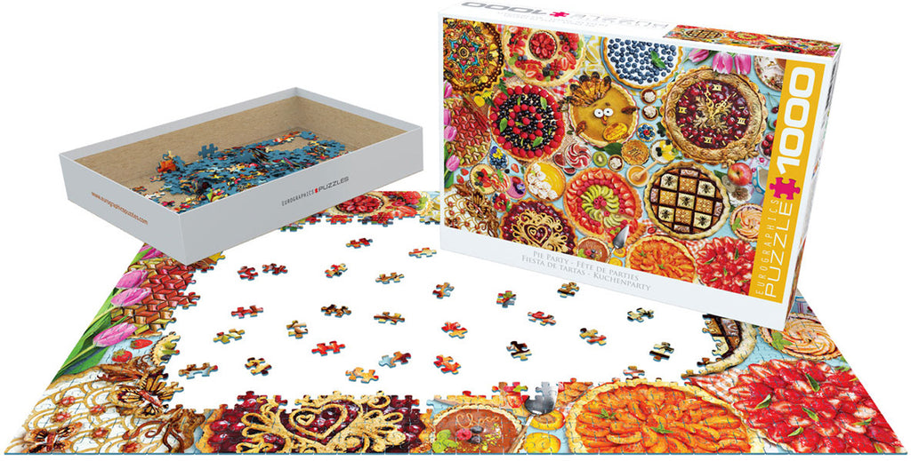 Pies Table 1000-Piece Puzzle