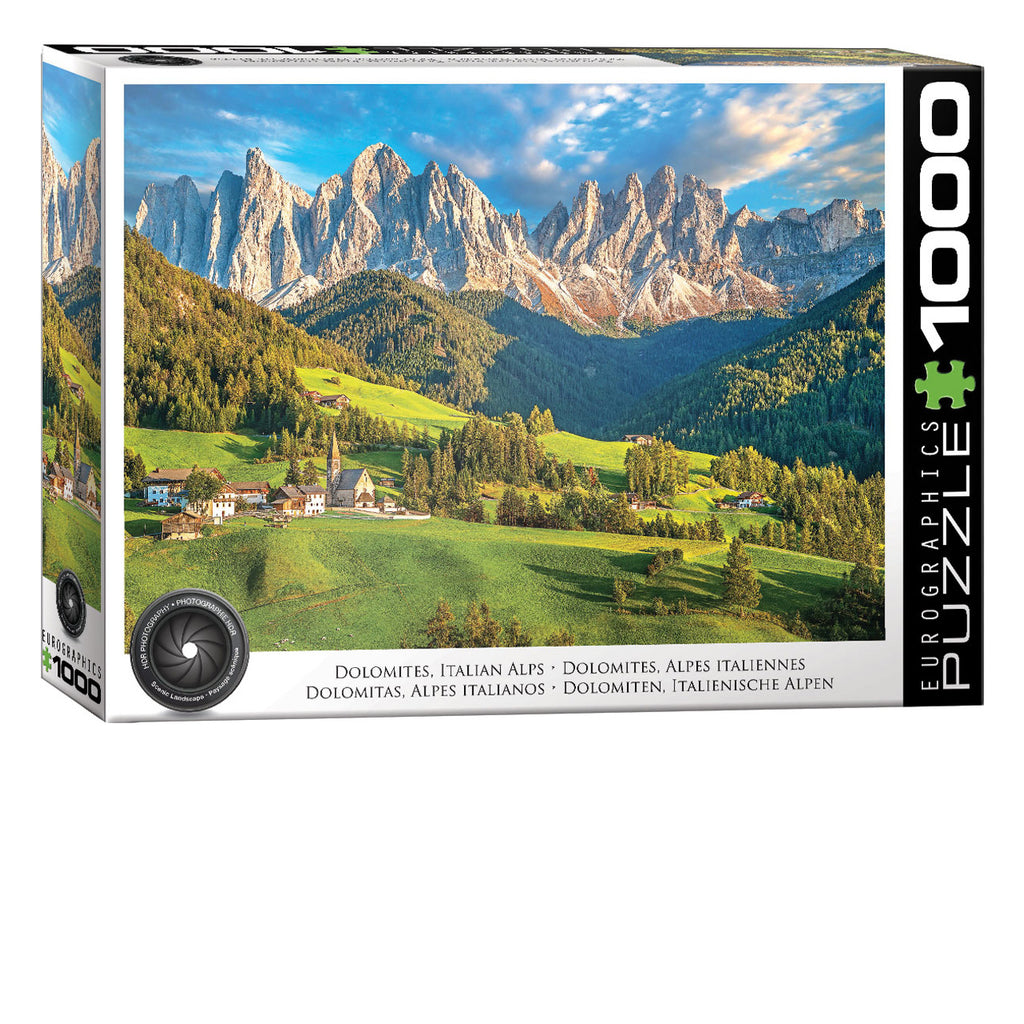 Dolomites Mountains 1000-Piece Puzzle