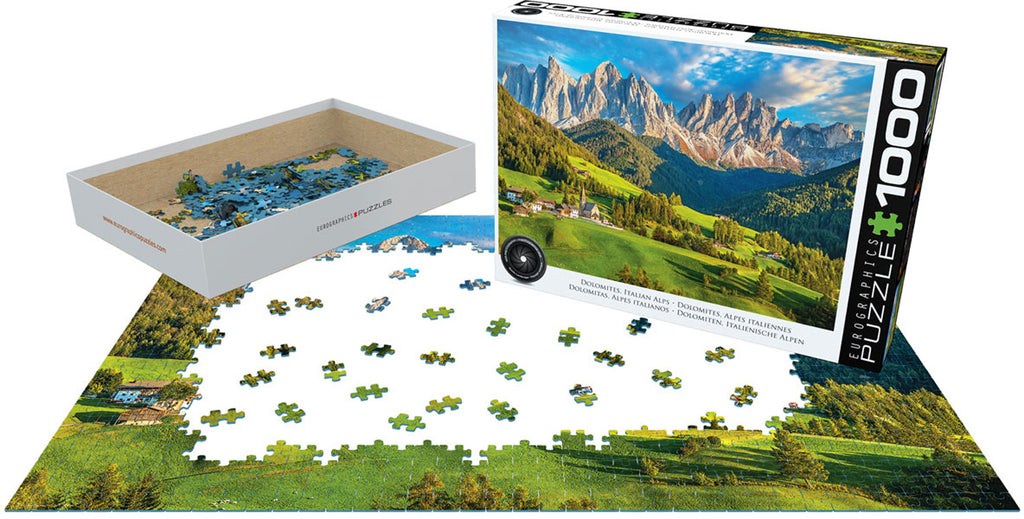 Dolomites Mountains 1000-Piece Puzzle