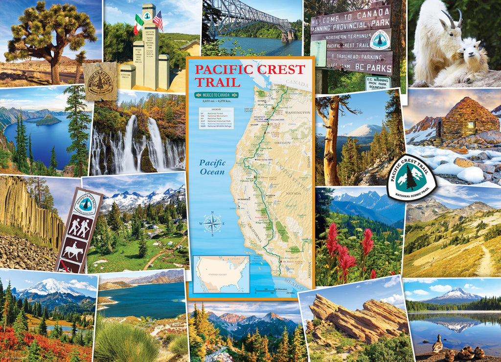 Pacific Crest Trail 1000-Piece Puzzle