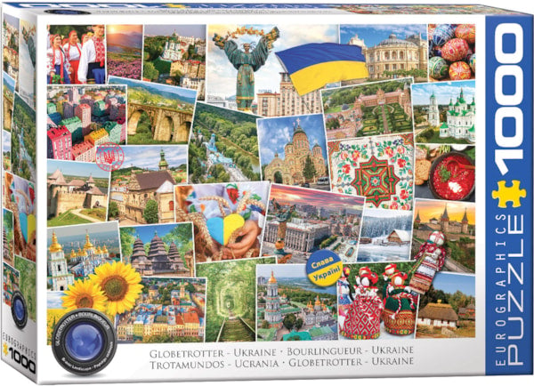 Ukraine - Globetrotter 1000-Piece Puzzle