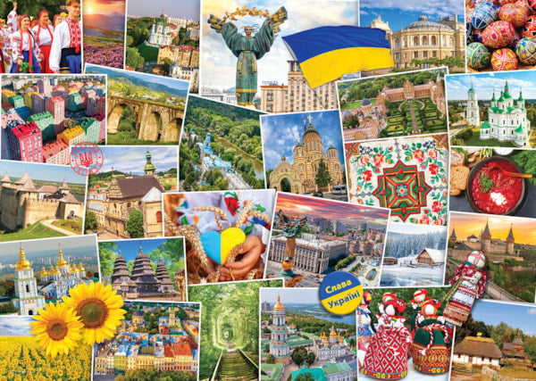 Ukraine - Globetrotter 1000-Piece Puzzle