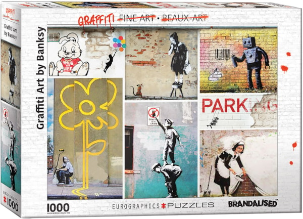 L'Art de rue par Banksy<br>Casse-tête de 1000 pièces