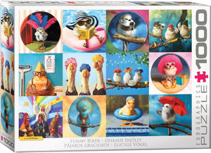 Funny Birds 1000-Piece Puzzle