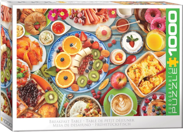 Breakfast Table 1000-Piece Puzzle