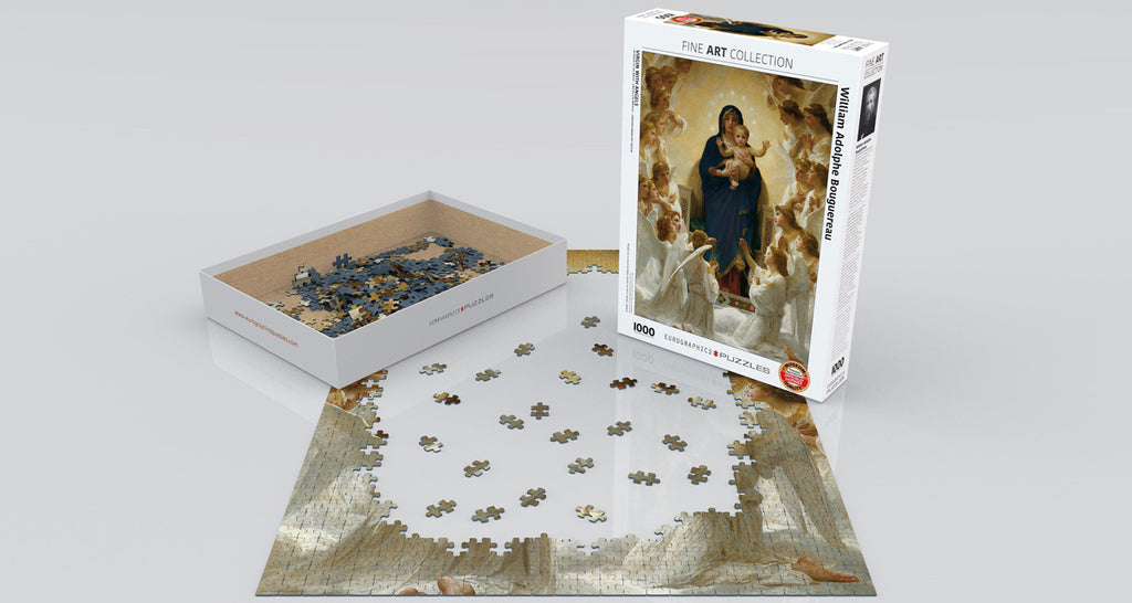 La Vierge aux anges<br>Casse-tête de 1000 pièces