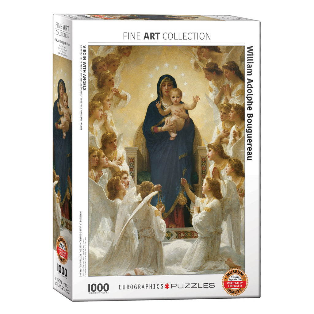 La Vierge aux anges<br>Casse-tête de 1000 pièces