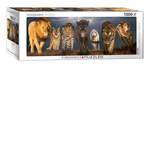 Big Cats 1000-Piece Puzzle