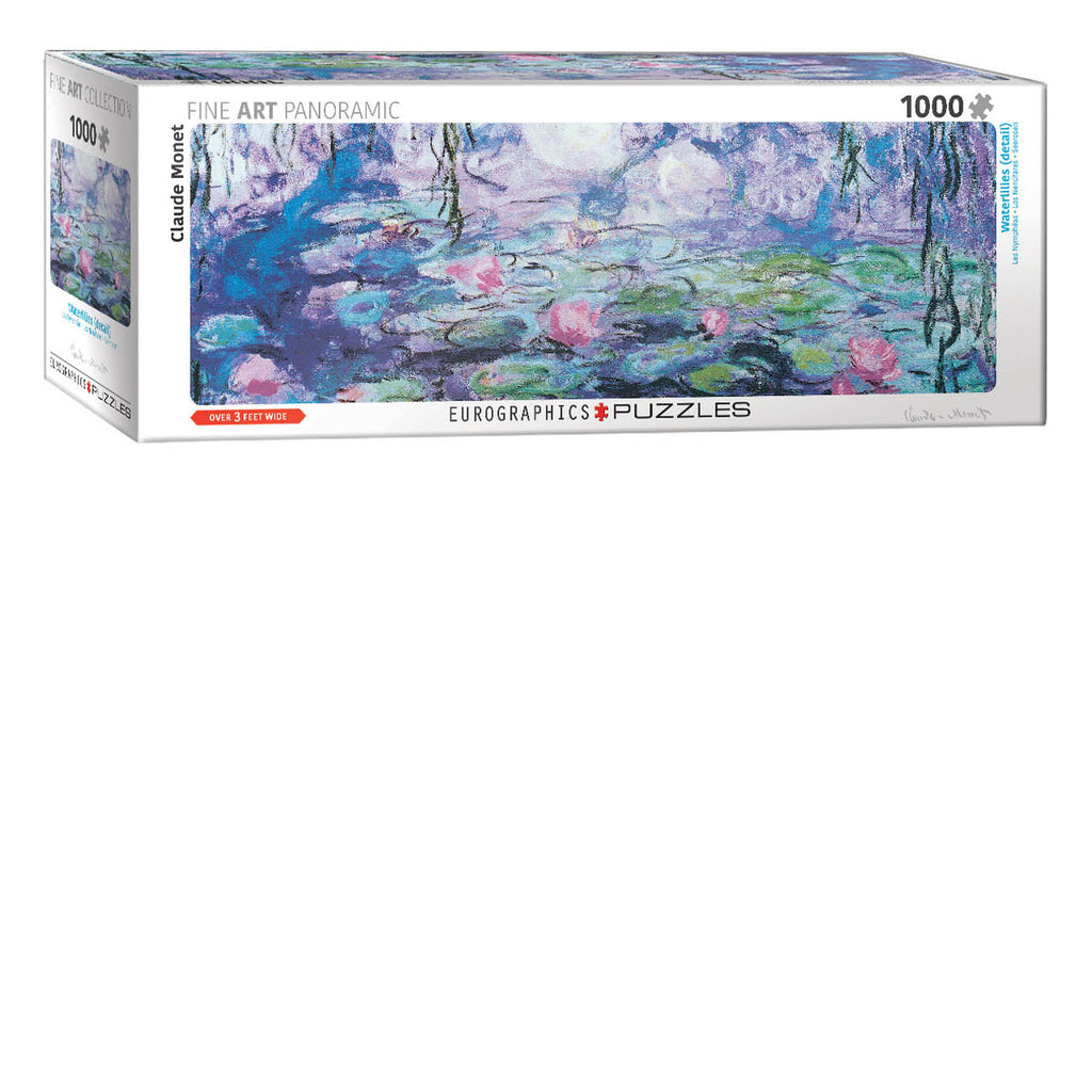 Waterlilies Panorama 1000-Piece Puzzle