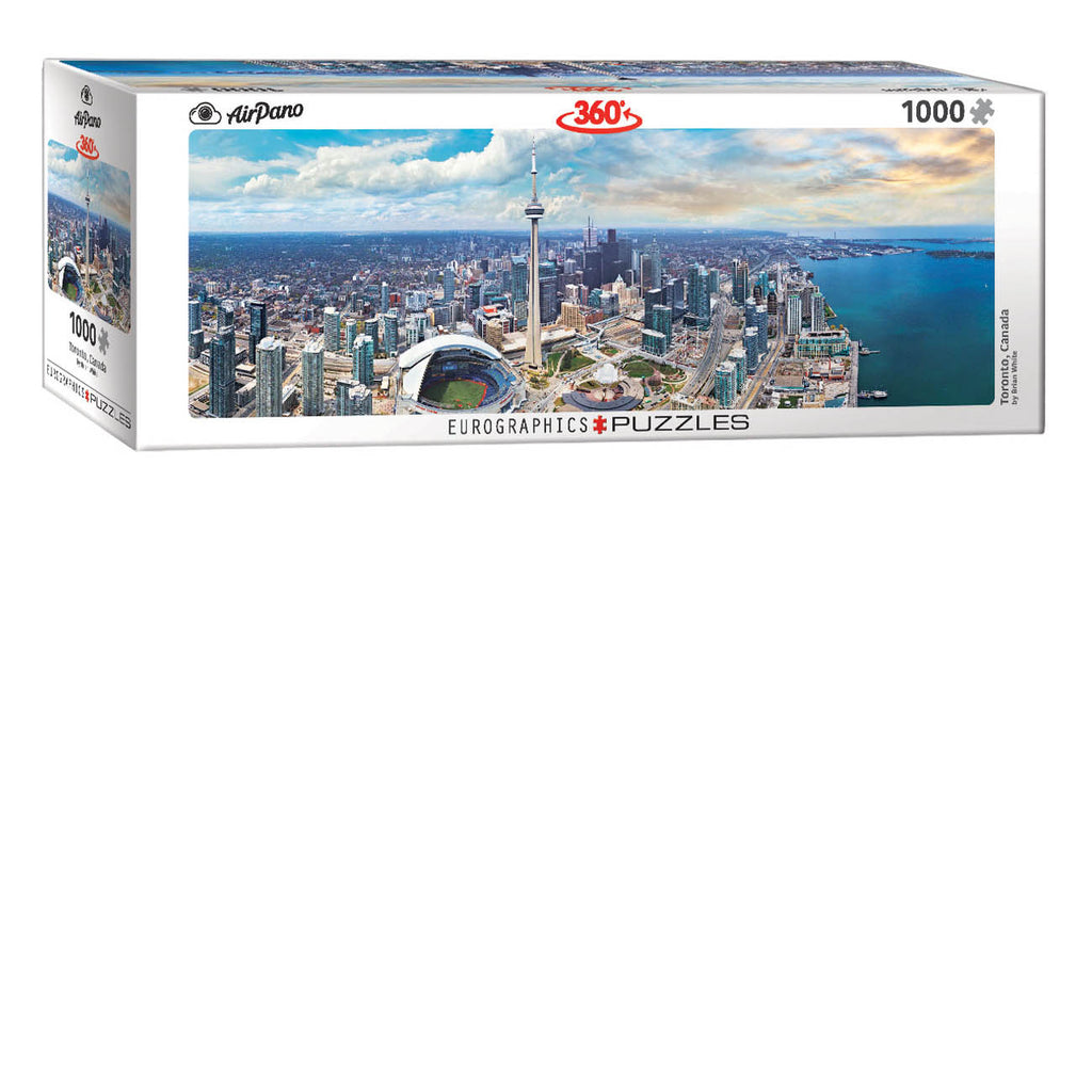 Toronto panoramique<br>Casse-tête de 1000 pièces