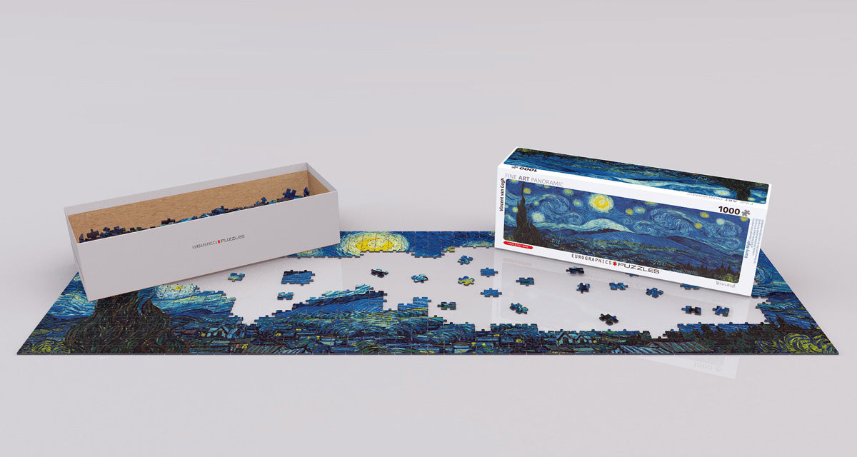 Starry Night Panorama 1000-Piece Puzzle