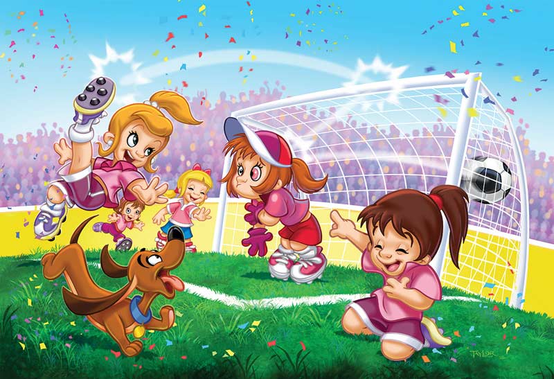 Go Girls Go! Soccer 100-Piece Puzzle