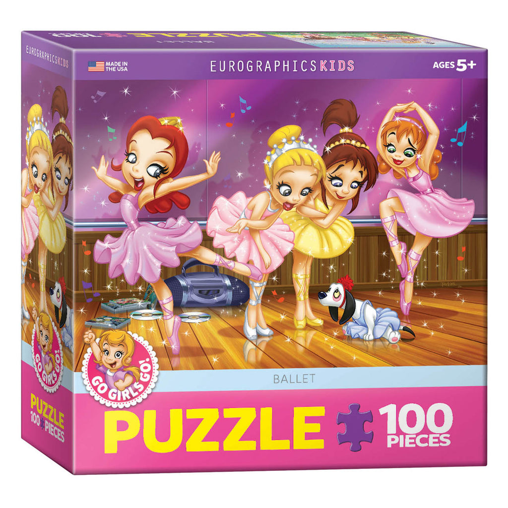 Go Girls Go! Ballet 100-Piece Puzzle