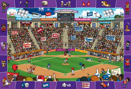 Baseball - Spot & Find - Casse-tête de 100 pièces