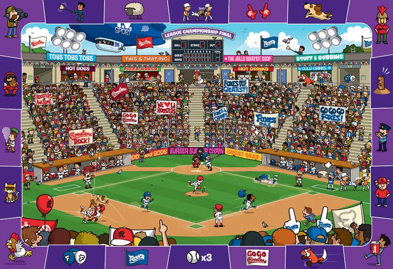 Baseball - Spot & Find<br>Casse-tête de 100 pièces
